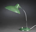 Christian Dell. Kaiser bordlampe, model 6786. Grøn