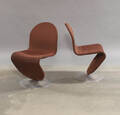Verner Panton. Par lænestole, system 1-2-3 2