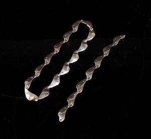 Aare  Krogs Eftf. Halskæde samt armbånd, sterling sølv 2  Denne vare er sat til omsalg under nyt varenummer 4678704