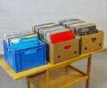 Stort parti vinylskivor, LP, blandade genrer