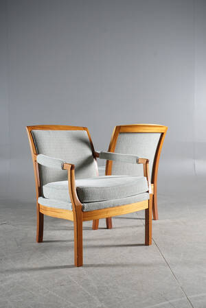 Kerstin Hörlin Holmqvist, fåtöljer ett par. 2