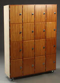 Dansk møbelproducent. Depotskab  Locker, mahogny