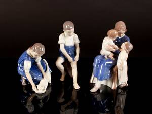 Samling Bing Grøndahl porcelæns figurer 3