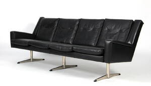 Dansk Møbelproducent. Fire-pers. sofa, 1960 erne