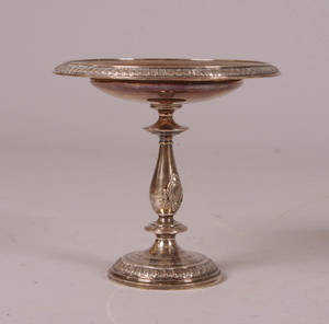 Skål på fot, 1890, silver