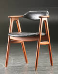 Erik Kirkegaard. Armstol af teak