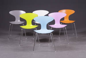 Ross Lovegrove Seks stole, model Orbit 6 Denne auktion er annulleret - se nu vare 1910451