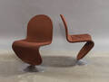 Verner Panton. Par lænestole, system 1-2-3 2
