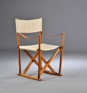 Mogens Koch 1898-1992. Foldestol af bøg