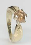 Solitairering, ca. 1.58 ct. Denne auktion er annulleret - se nu vare 1909890