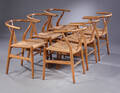  Hans J. Wegner. Seks Y-stole model CH24 6 