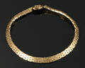 Armbånd af guld 14 kt.