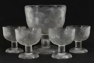 Skålar 4st samt serveringsskål, Miranda, Arabia