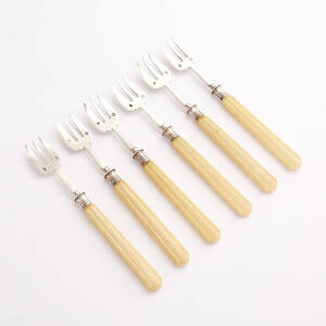 Ostrongafflar i silver