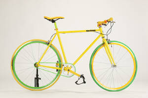 Von Braun sportscykel, farve Gul