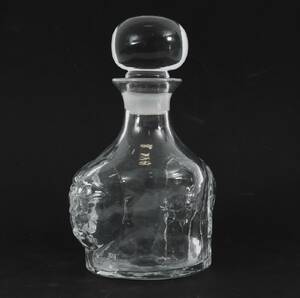 Karaff med propp, konstglas