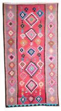 Persisk Kermanshah nomade-kelim, 295x148 cm.