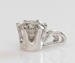 Brillantvedhæng, ca. 0.45 ct.