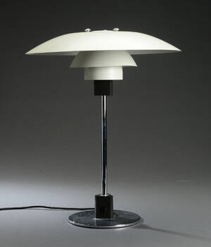 Poul Henningsen. PH 43 bordlampe. 