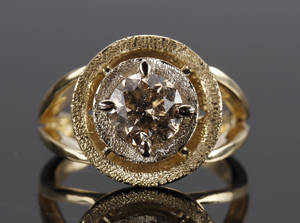 Diamantring, brillantsleben diamant, ca. 1.25 ct