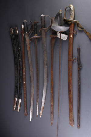 Samling blankvåben. 6