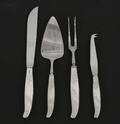 Serveringsbestick 4 delar, sterlingsilver, Mylius, Norge