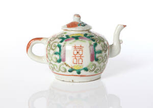 KANNA MED LOCK, KINA, 1880-1910