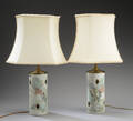 Et par kinesiske hatstands af porcelæn, ca. 1900 2 