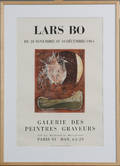 Lars Bo. Udstillingsplakat Paris 1961