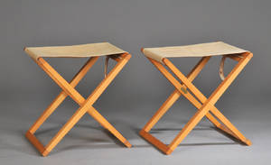 Mogens Koch 1898-1992. Par taburetter 2