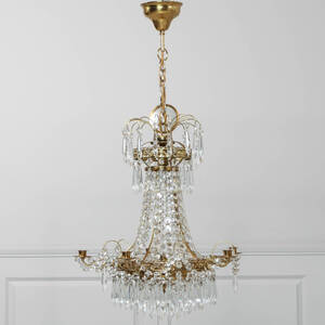 KRISTALLKRONA, empirestil, 1900-tal