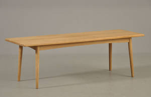 Sofabord af massiv eg, ca. 19501960