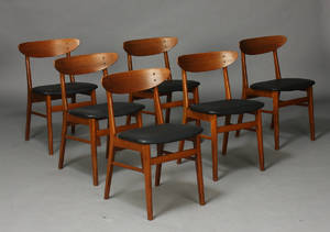 Dansk møbelproducent. Spisestole 6