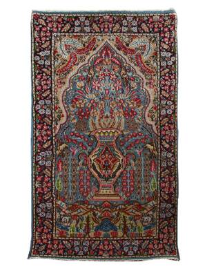 Handknuten matta, orientalisk