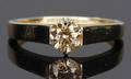 Diamantring, brillantsleben diamant, ca. 0.65 ct