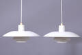 Poul Henningsen. Par PH4 pendler, hvide 2