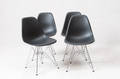 Ray  Charles Eames, 4 Sidechairs auf Eiffelturmgestell 4