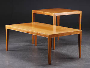 Haslev Møbelsnedkeri. To borde af teak 2