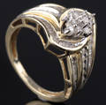 Diamant ring ca. 0.75 ct.