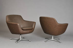 Et par svenske armstole 1960erne 2