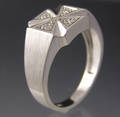 Herre ring ca. 0.06 ct.