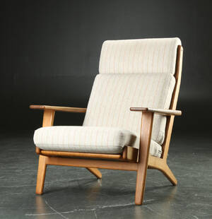 Hans J. Wegner. Lænestol model GE-290A