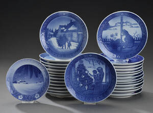 Royal Copenhagen, Samling juleplatter 28