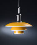Poul Henningsen for Louis Poulsen. PH 3½-3 pendel, gul