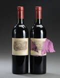 2 fl. Château Lafite Rothschild Pauillac 1. Grand Cru Classé 1984. 