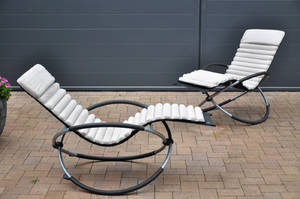 Mayfame. Sammenklappelige gyngestole betrukket med mikrofibre 2