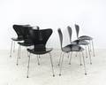 Arne Jacobsen, Stühle Modell 3107 von Fritz Hansen 6