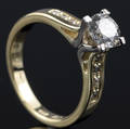 Brillant ring ca. 1.02 ct.