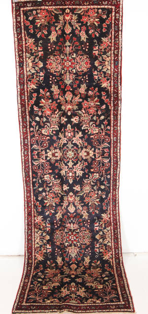 Persisk Mehraban tæppe, 305x92 cm.