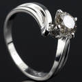 Solitaire ring ca. 1.11 ct.